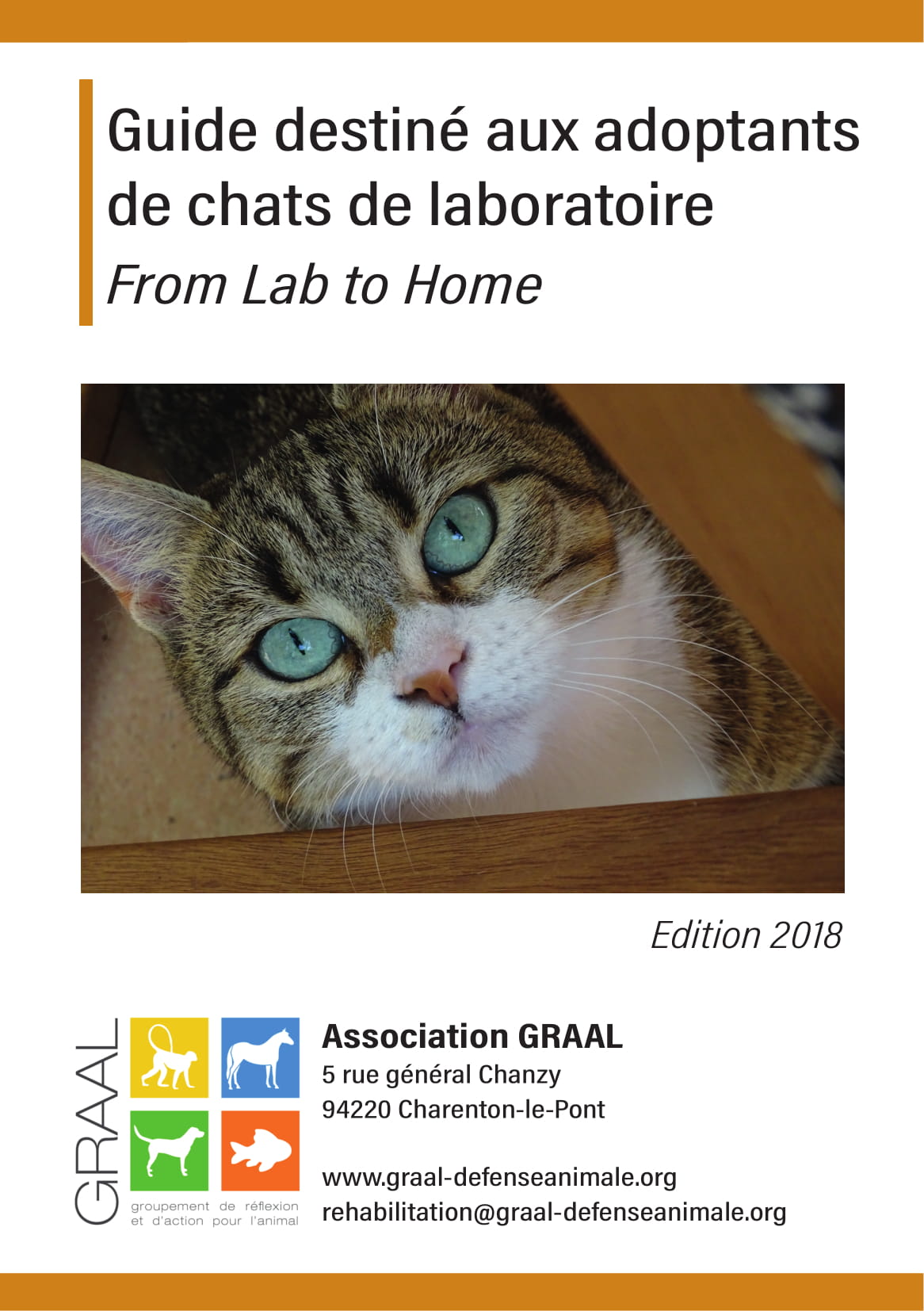 Guide pour les adoptants de chats de laboratoire